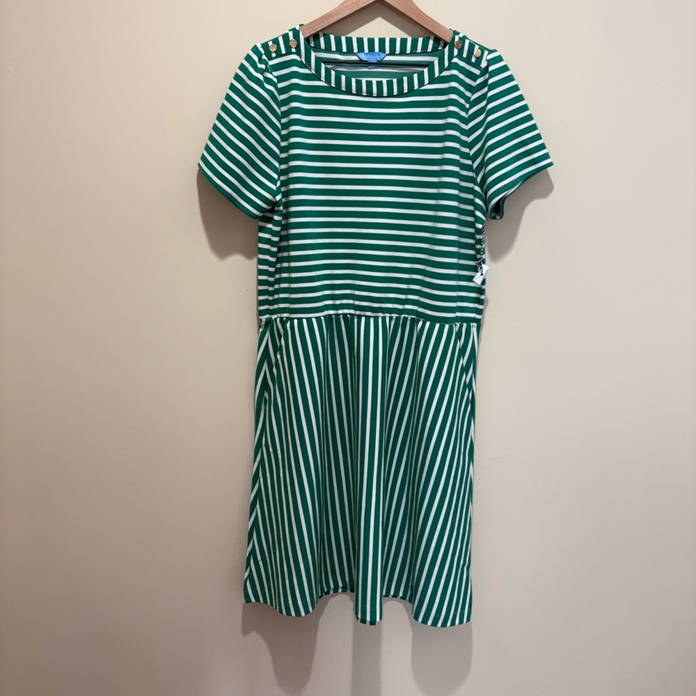 NWT Draper James Short Sleeve Women’s Dress - Picture 2 of 7